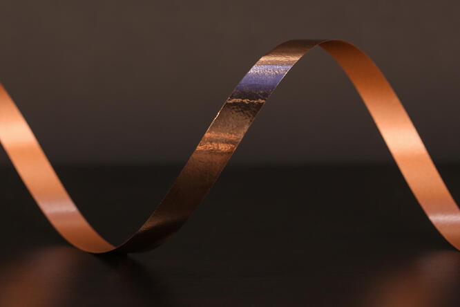 Bånd metallic, Copper 10 mm x 250 m